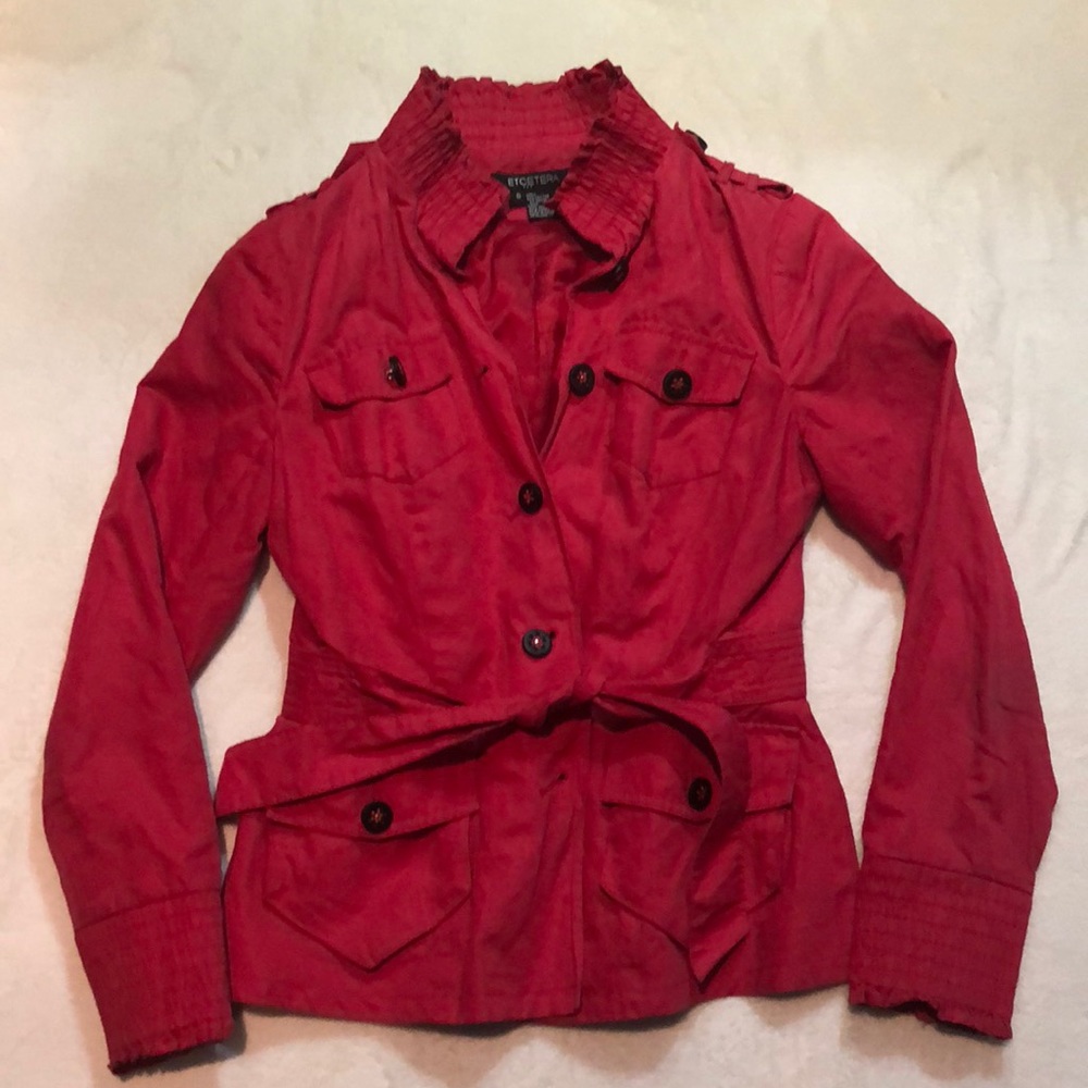 Etcetera red jacket